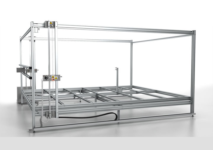 Maquinaria de corte por hilo caliente